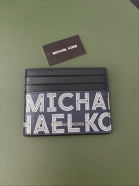 Michael Kors Cooper Logo Card Case
